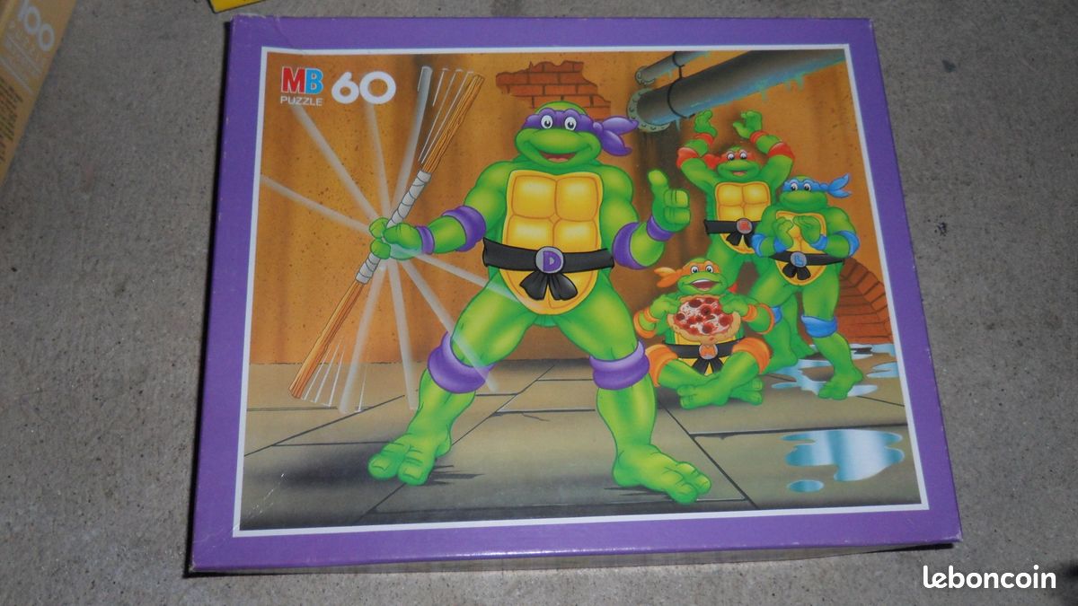 Puzzle 60 pièces Tortues Ninja (image 1)