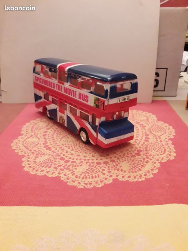 Jouet Ancien Bus Russe – Vintage, Collection, Véhicule Miniature En Métal (occasion)