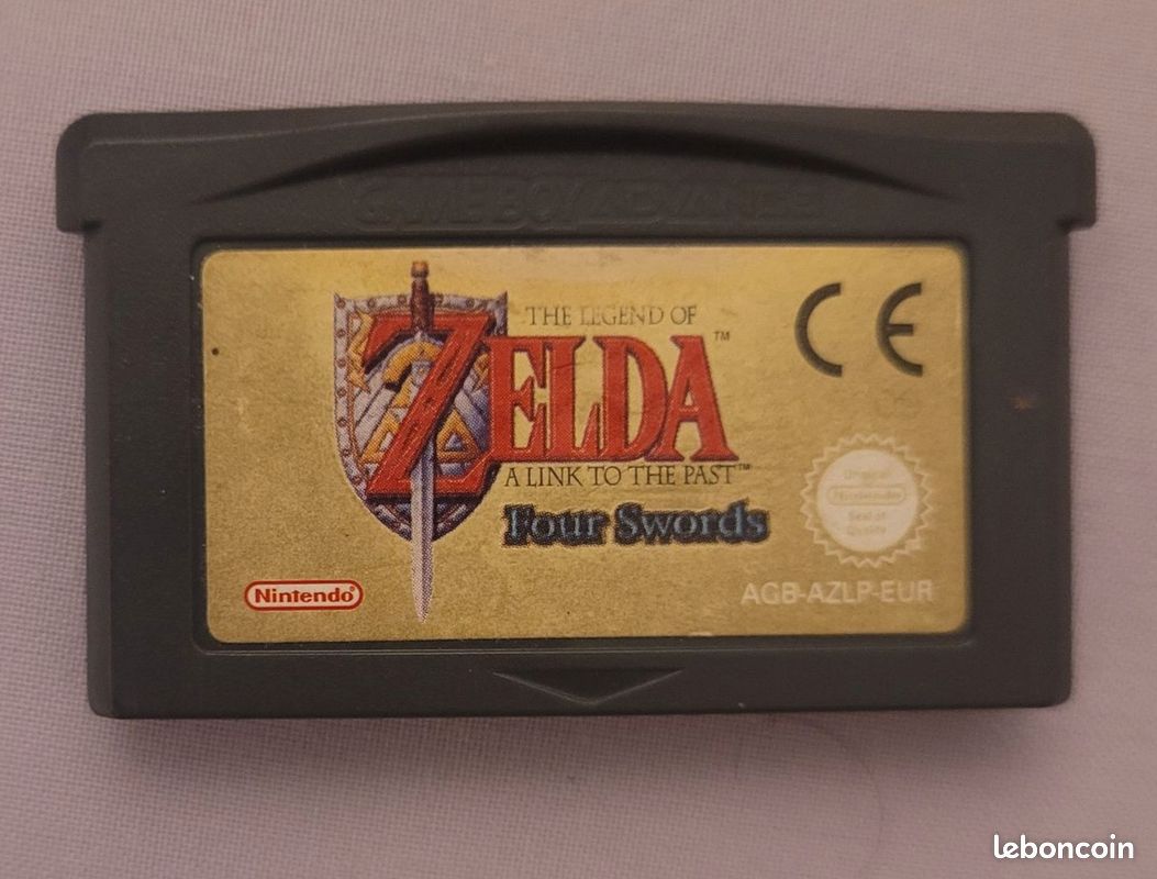 Jeu Nintendo Game Boy Advance - Zelda Four Swords (image 1)