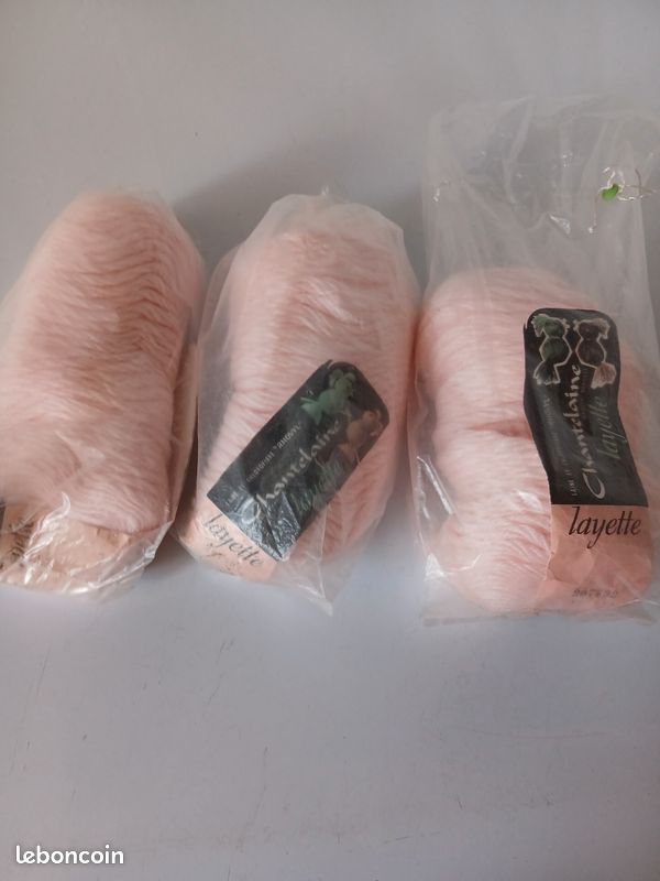 Rare pelotes de laine layette de Chantelaine (image 1)