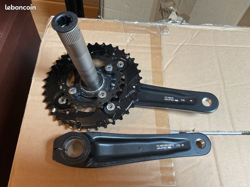 Pédalier double Shimano Altus FC-M315-B2 7/8V SHIMANO