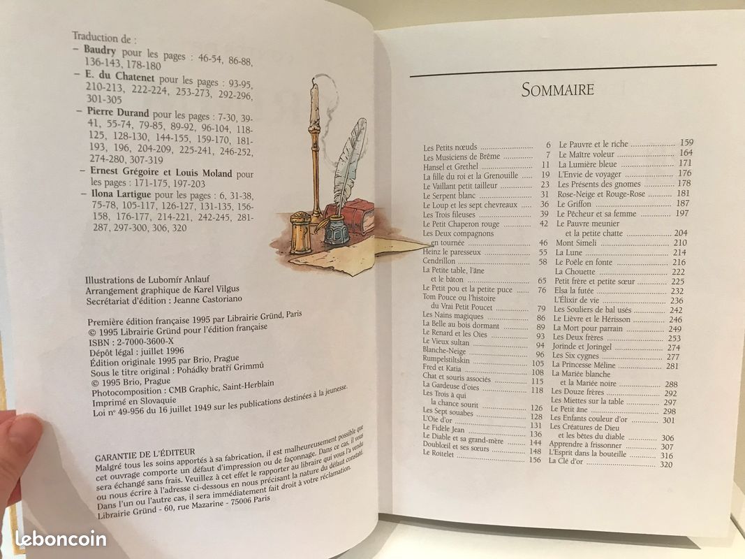 Livre Les plus beaux contes de Grimm illustré cartonné (image 9)