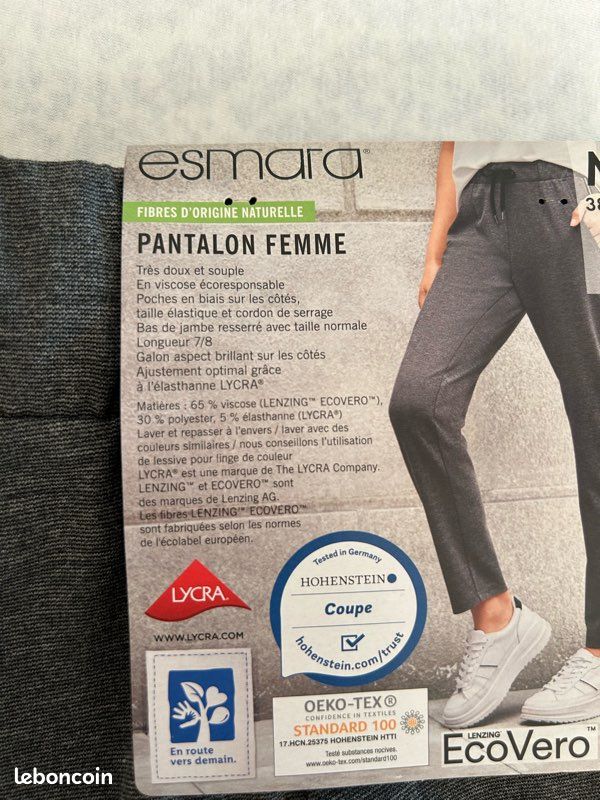 Pantalon De Jogging/survêtement Adidas Pour Fille - Taille M (152) - Gris Velours - Occasion En Très Bon état