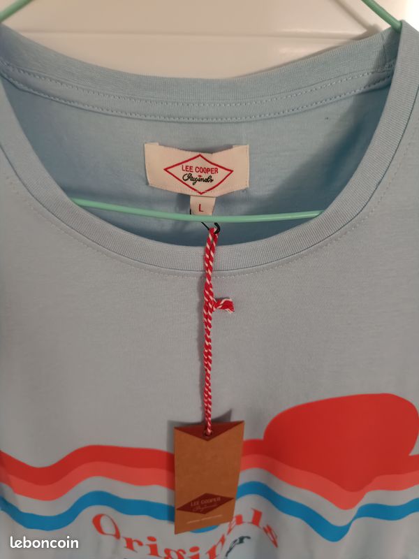 Tee Shirt Homme Lee Cooper Neuf avec étiquette taille L (image 3)