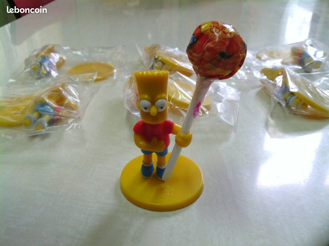 Support sucette Bart Simpson chupa chups (image 1)