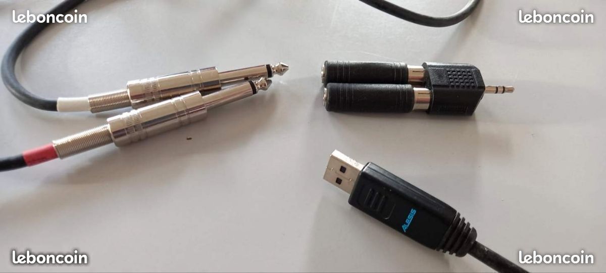 Câble de connexion audio Jack et USB pour instrument de musique (image 3)