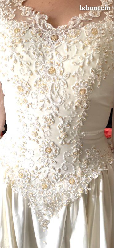 Robe Mariée Robe Le Bon Coin Robe Mariée, Mariage Vintage Vêtements