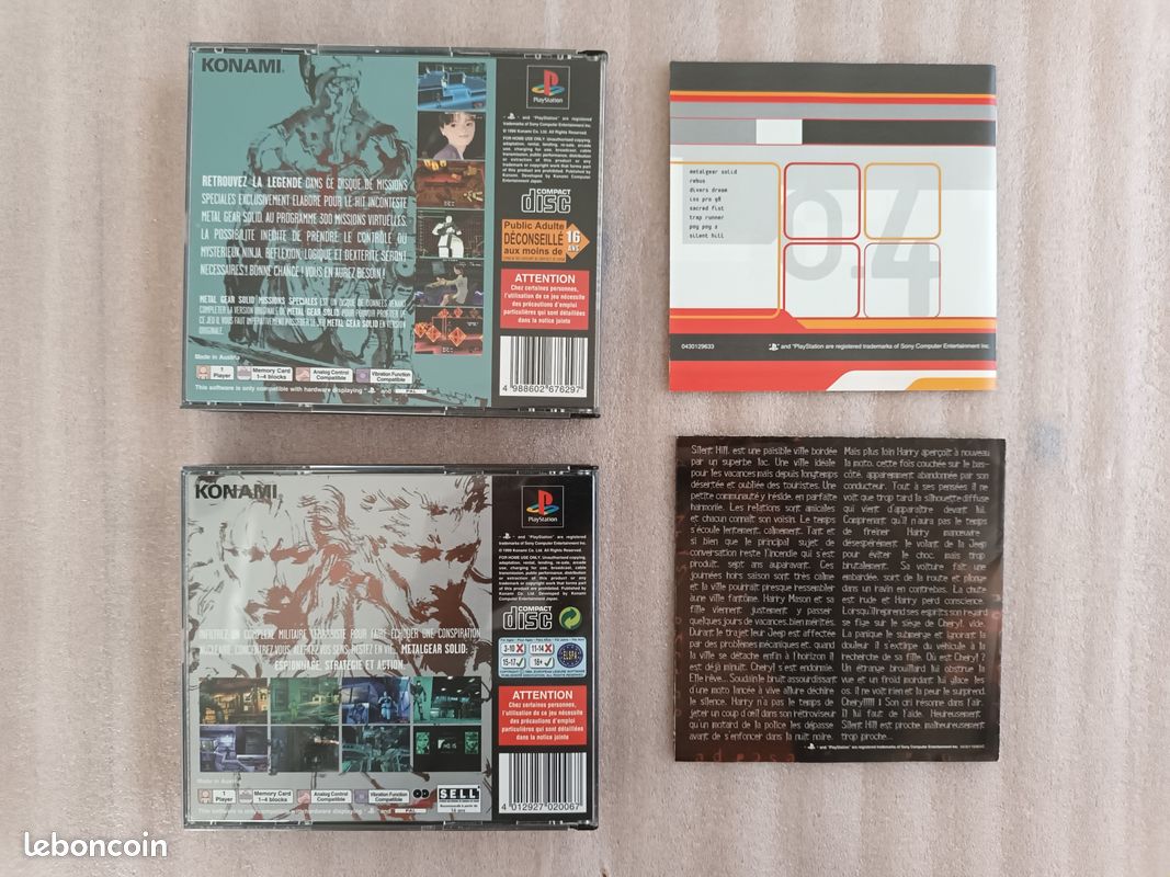 METAL GEAR SOLID : Missions Spéciales / Complet / Playstation 1 / PS1 / Pal Fr EUR 54,90 - FR