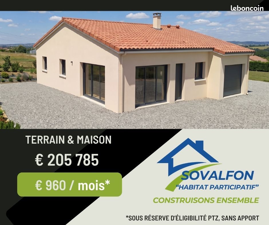 Maison 4 pièces 86 m² · à Joze · 86 m² · 205 785 €