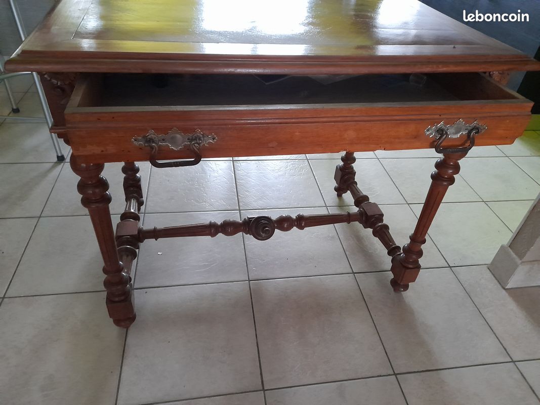 Table basse /ancienne/avec tiroir (image 4)