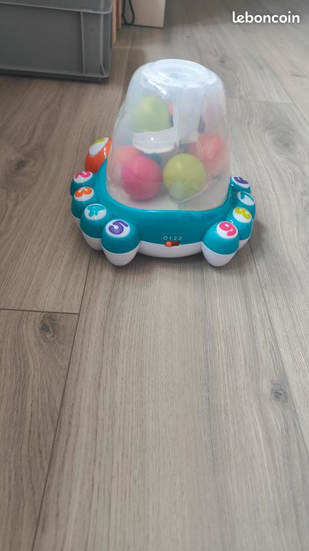 EnfantsJeux et jouetsActivités et jouets pour bébéPush & pull toysAuby Push & pull toys Auby jouet de bébé crabe fou lanceur de balles (image 5)