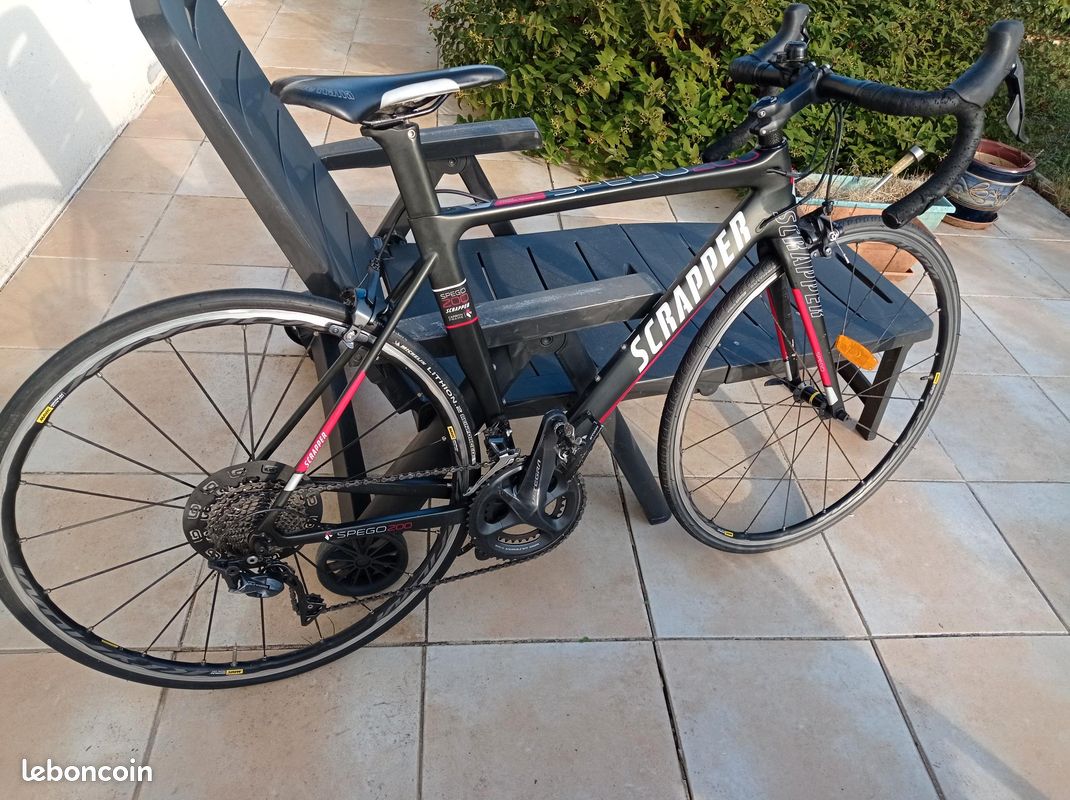 Vélo CARBONE, COURSE route SCRAPPER SPEGO 200 (image 8)