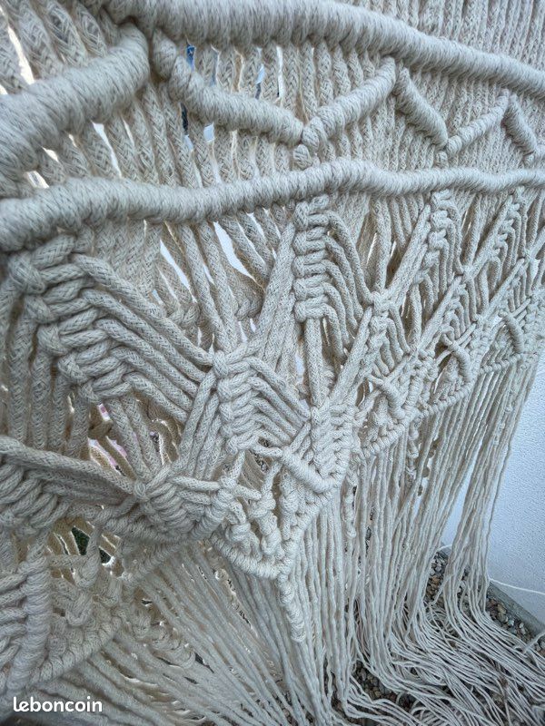 Rideaux en macramé lot de 2 (image 4)