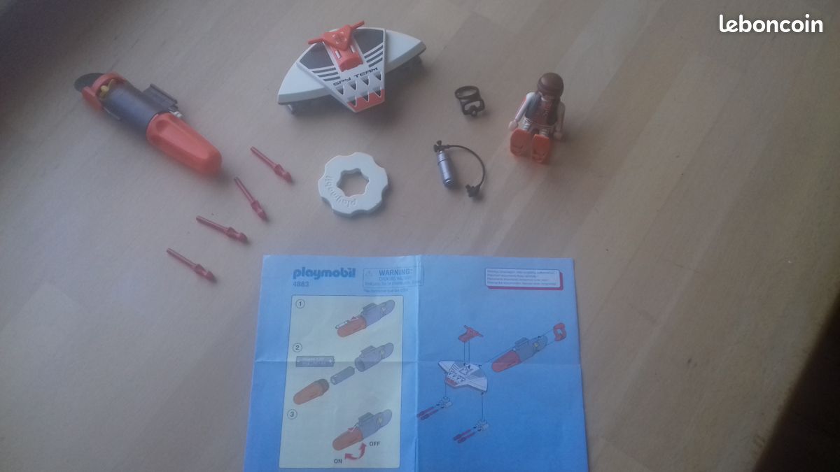 Playmobil 4883 - Plongeur avec torpille (image 2)