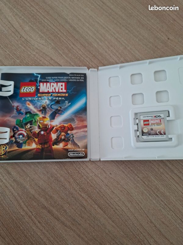 JEUX 3DS Marvel super herdes (image 2)