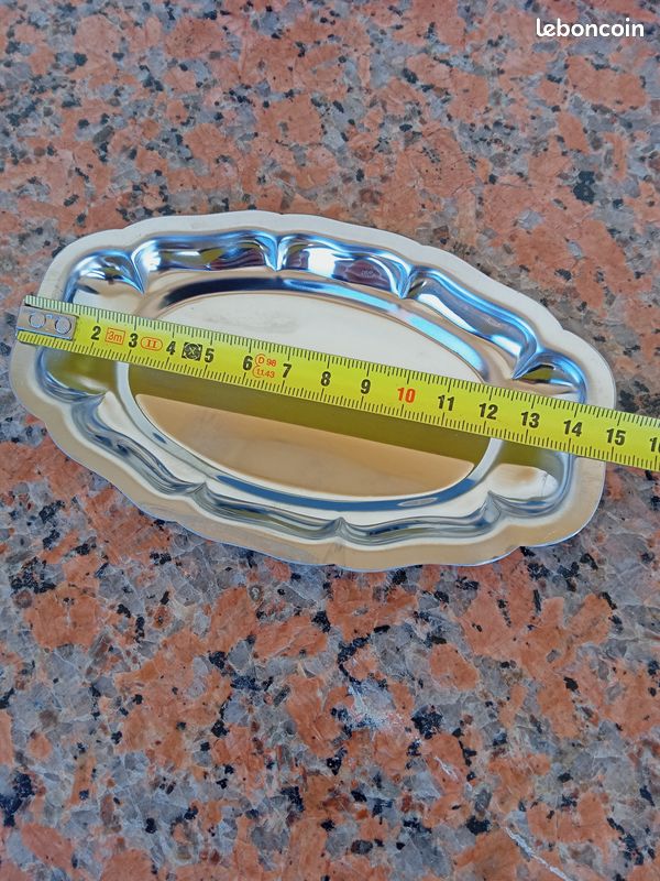 Petit plat apéritif en inox (image 4)