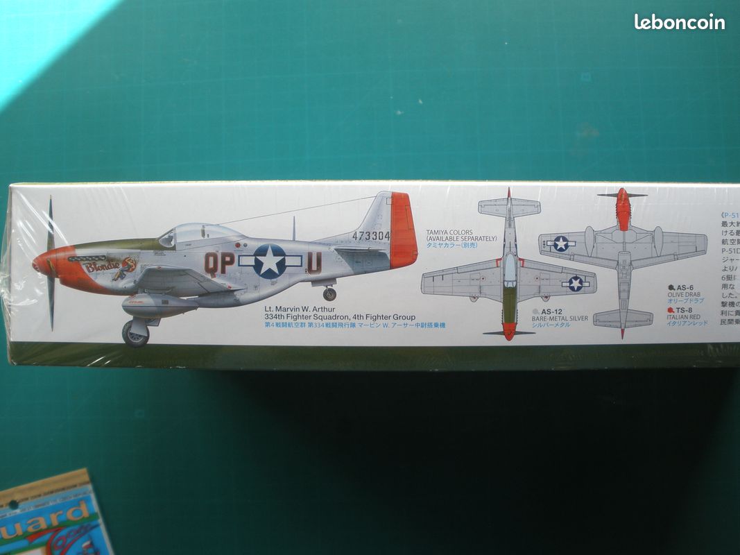 Maquette Avion Chasse Tamiya 60322 – Maquette Avion P-51D Mustang 1/32 (2nde GM) – Le Rêve Des Maquettistes Experts