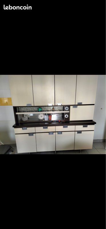 Meuble cuisine blanc (image 1)