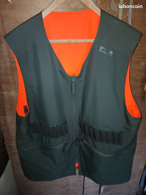 Solognac Gilet Chasse Reversible Gilet Solognac Réversible Sport