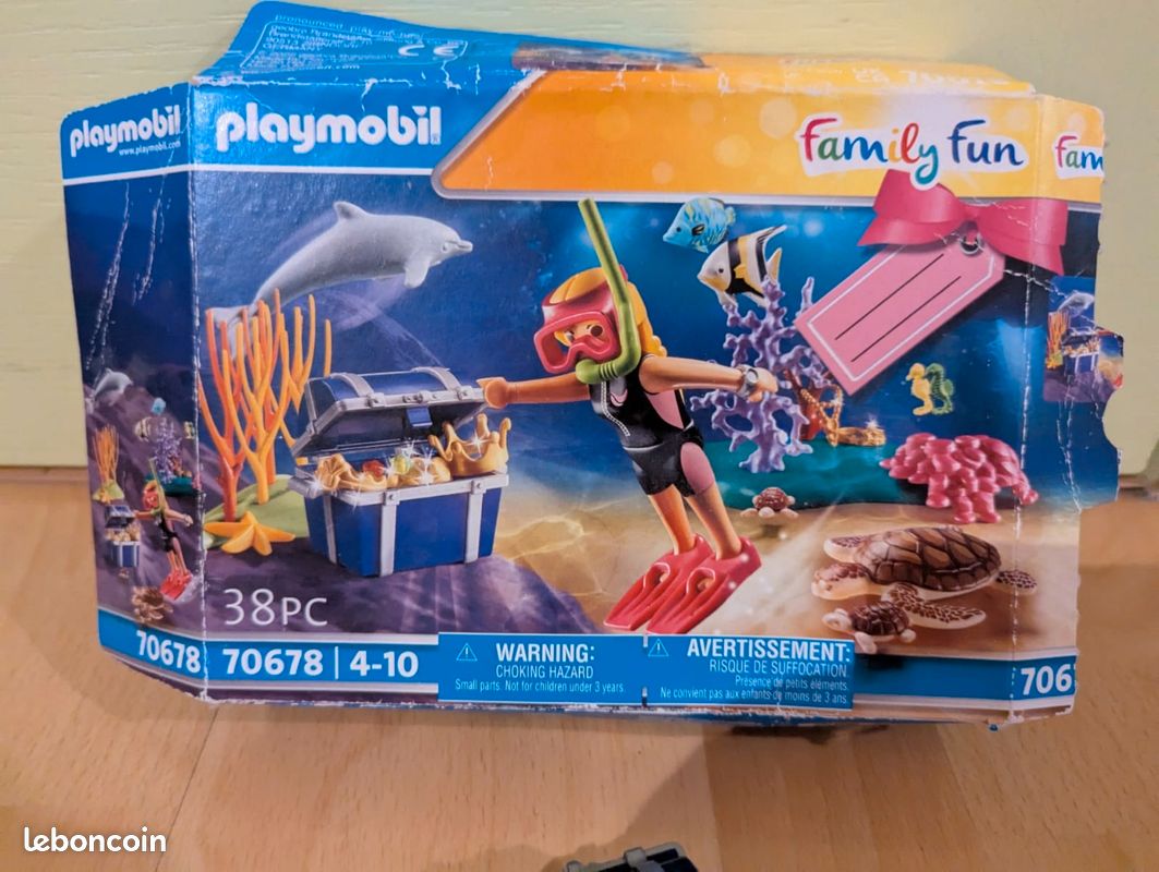 PLAYMOBIL 70678 - Plongeuse sous-marine (image 1)
