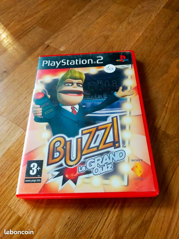 Jeu Buzz : Le Grand Quizz - Version PlayStation 2 (PS2) - Très Bon état