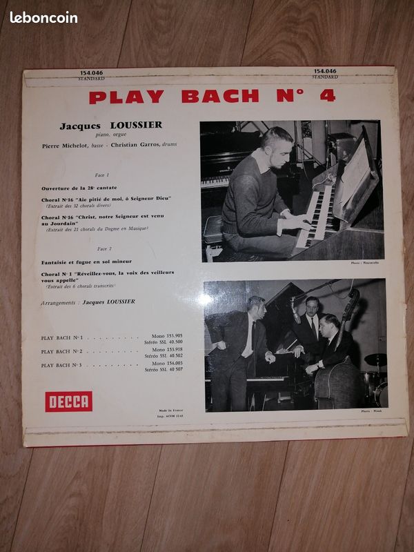 Vinyle Jacques Loussier (image 2)