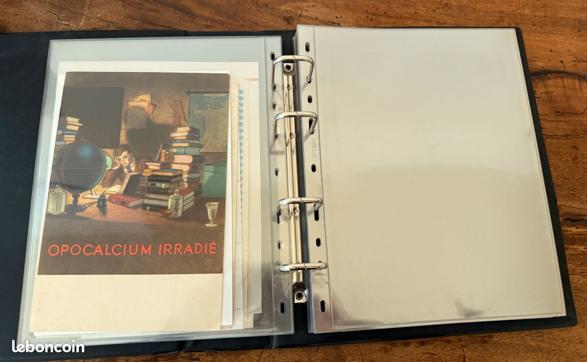 Porte-documents Voiture Bleu Pétrole - Étui Simili Cuir Pour Carte Grise Et Papiers, Fabriqué En France