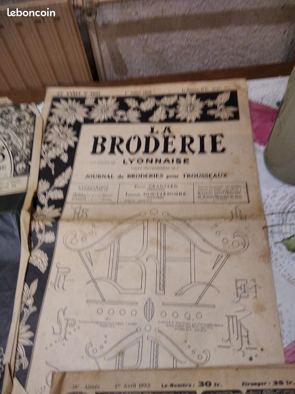 Livres de Couture broderie et pochoirs (image 2)