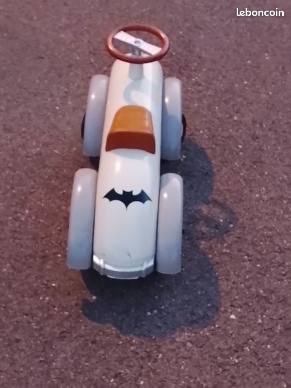 Porteur enfant en métal Baghera vintage / Voiture de course rétro (image 5)