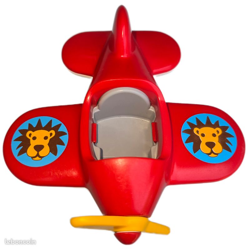 Parapluie Rouge Playmobil Époque 1900 - Pièce Détachée Ou Accessoire Pour Figurines - Occasion