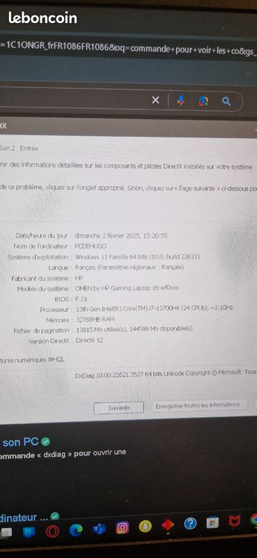 PC portable gamer OMEN 16-wf0071nf - NVIDIA® GeForce RTX™ 4080 (image 6)