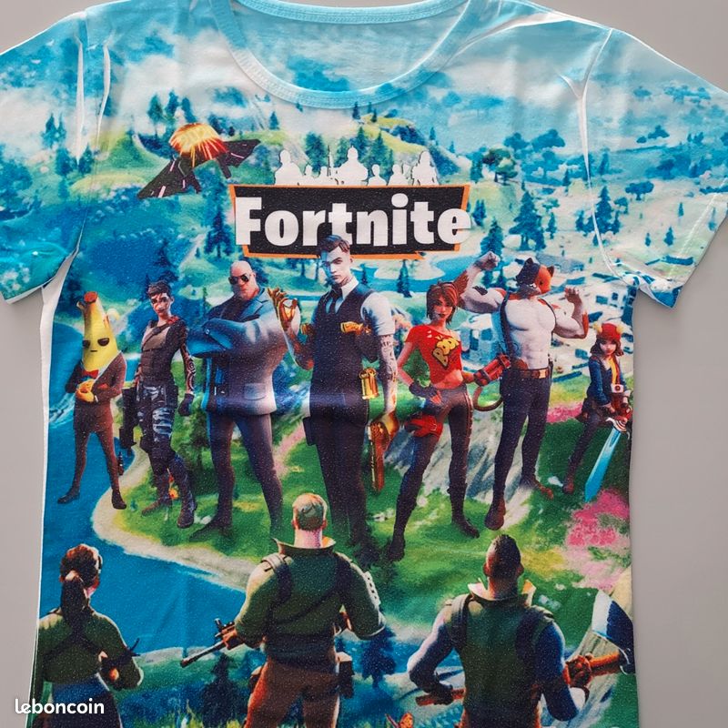 Metallica Fortnite Merch Tee Shirt Homme Fortnite Tee-shirt