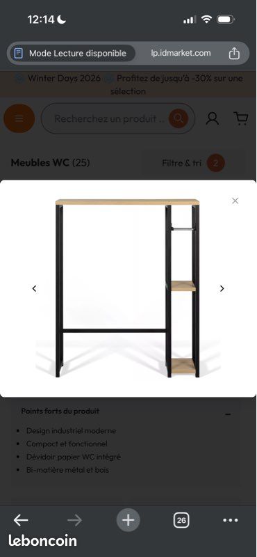Meuble toilettes (image 1)