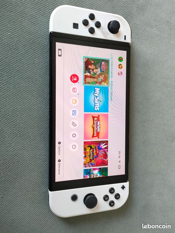 Nintendo switch OLED + jeux (image 1)