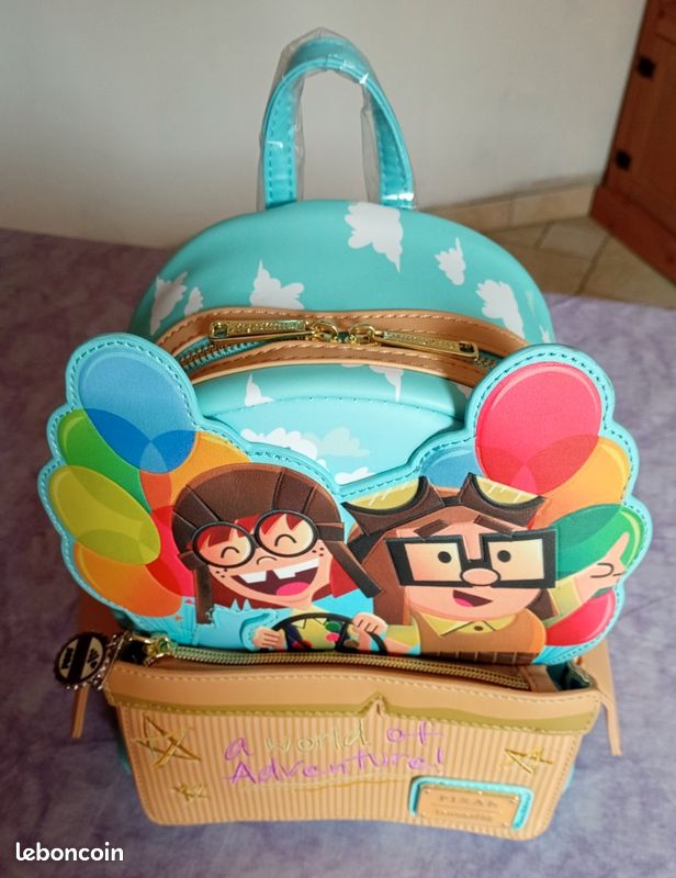 Sac à dos Loungefly La Haut UP) de Pixar-Disney Accessoires