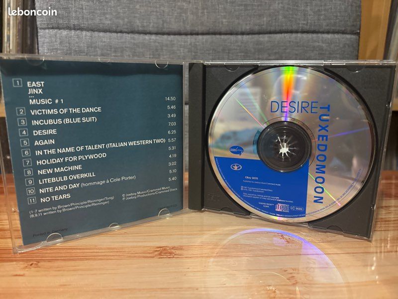 Tuxedomoon - Desire - CD Belge (image 3)