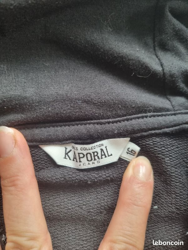 Sweat à capuche taille 16 ans (image 2)