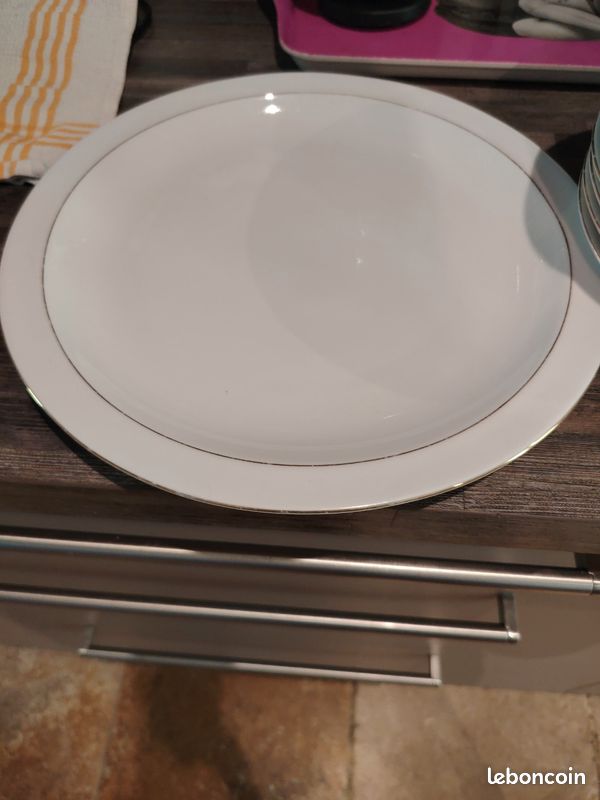 Ensemble assiette creuse +plat+ à dessert (image 4)