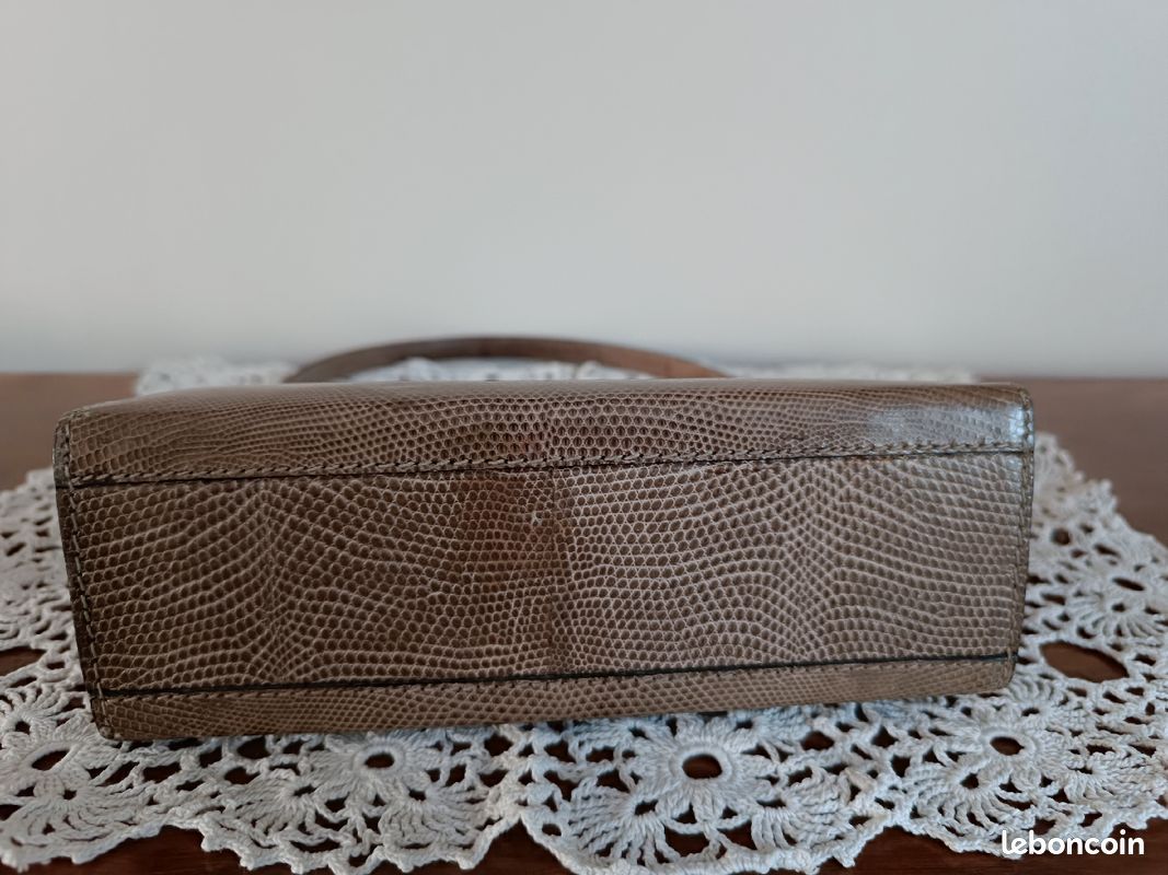 Sac à main Berma Paris Lézard véritable (image 10)