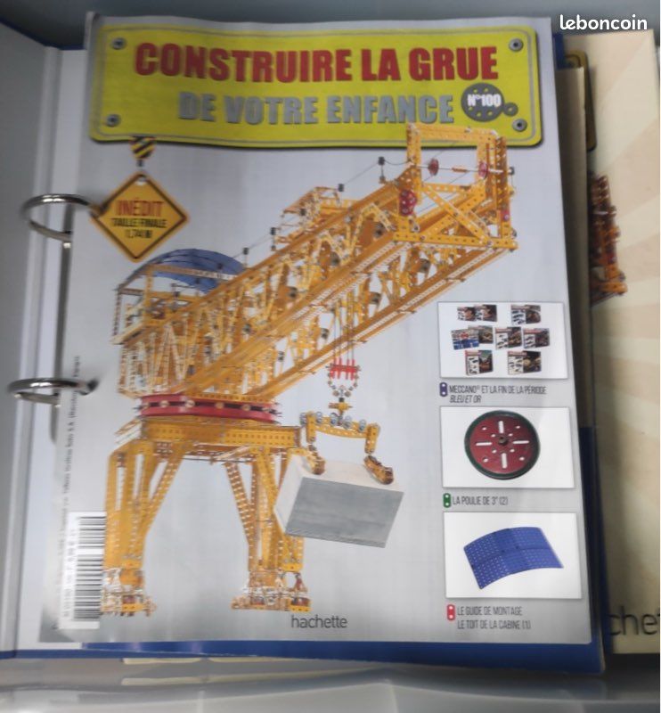 Grue Meccano motorisée - Modélisme