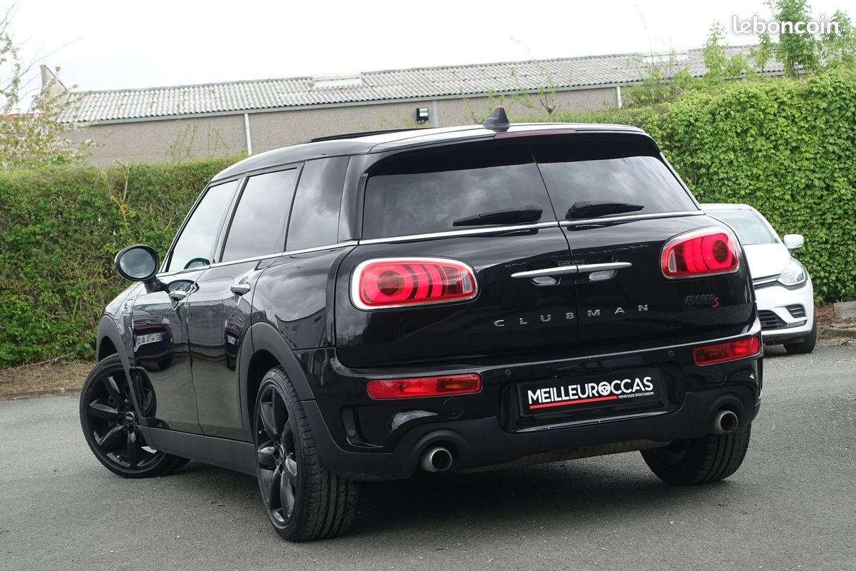 Mini 2.0L Clubman Cooper S 192Ch Cuir sport/Toit ouvrant/Grd Gps Europe/LED/Attelage/Garantie 12 mois (image 2)