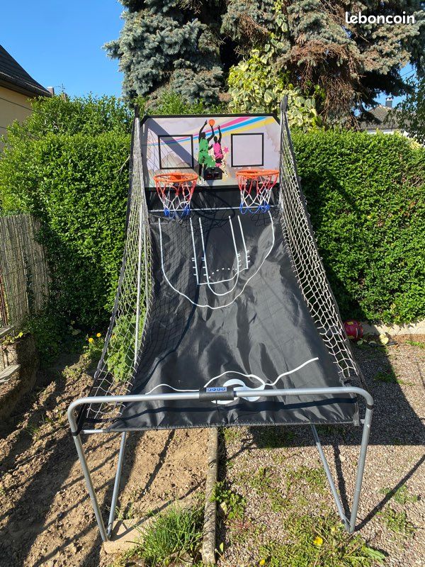 Colaxi Jeu de Basketball d'Arcade pour Enfants Support de Basketball Portable Assemblage Facile Jouet de Sport Panier de Basketball Intérieur pour Enfants de 3 à 12 Ans avec 2 Ballons Colaxi Jeu de Basketball d'Arcade pour Enfants Support de Basketball Portable Assemblage Facile Jouet de Sport Panier de Basketball Intérieur pour Enfants de 3 à 12 Ans avec 2 Ballons