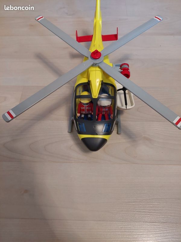 Hélicoptère de secours playmobil (image 2)