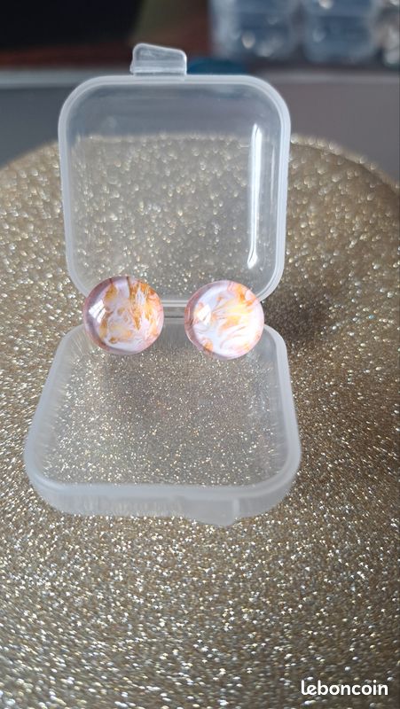 Boucles d'oreilles rondes (image 2)