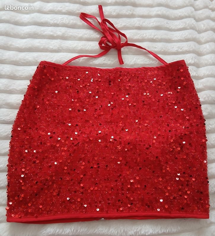 Top à sequins Shein T40 (image 1)