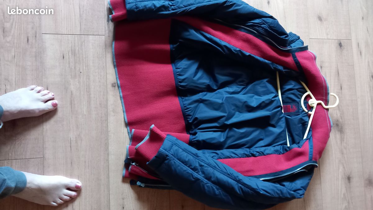 Doudoune Bleu Marine Marithé Et François Girbaud – Taille 38 – Neuf Sans Étiquettes – Rare