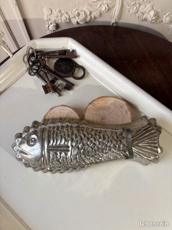 Moule chocolat poisson inox - Arts de la table