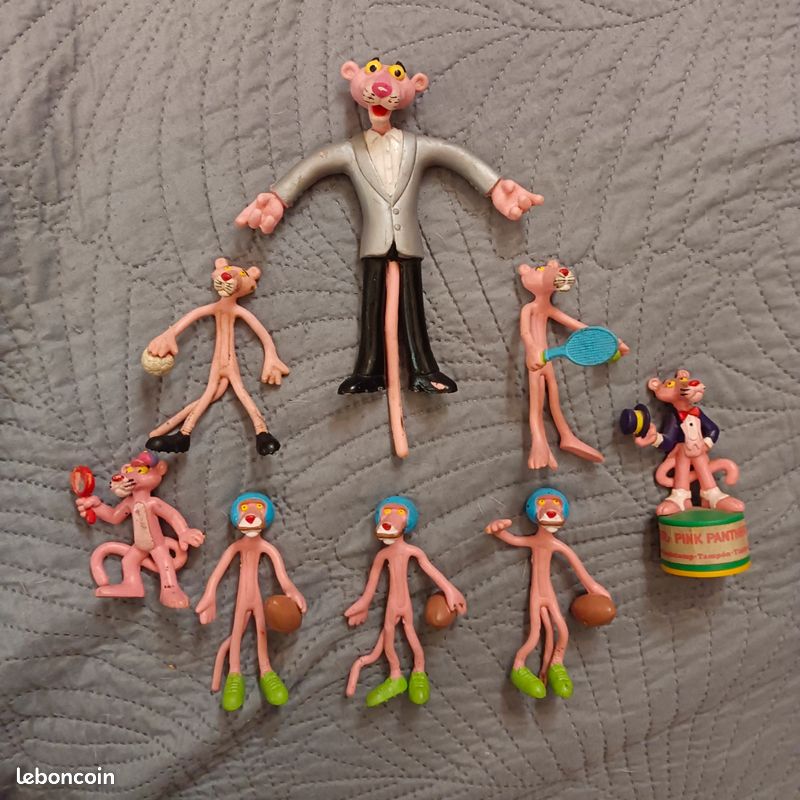 Lot De 11 Figurines Panthère Rose Bully – Occasion Collection