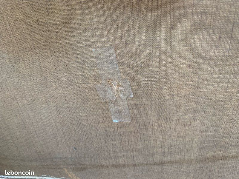 Peinture sur toile ancienne À. Sarot (image 5)