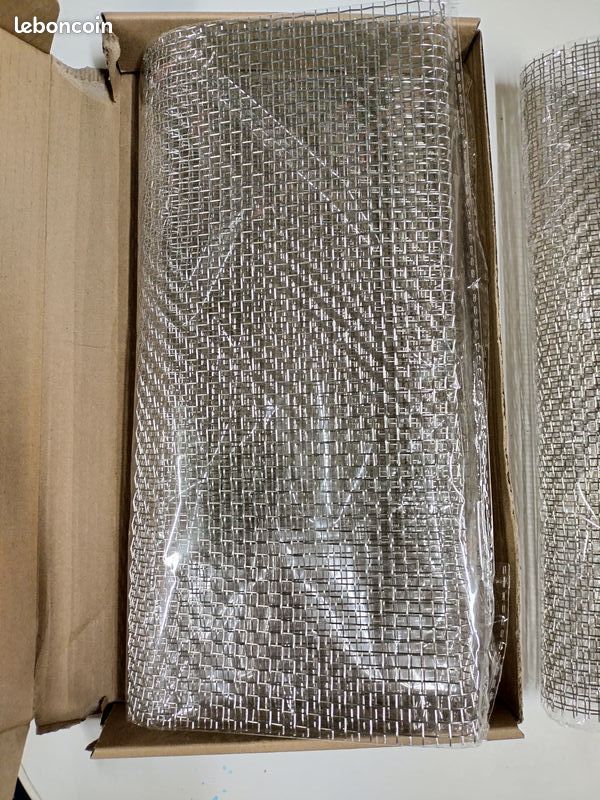 Grille en Acier Inox 30x60cm (image 1)